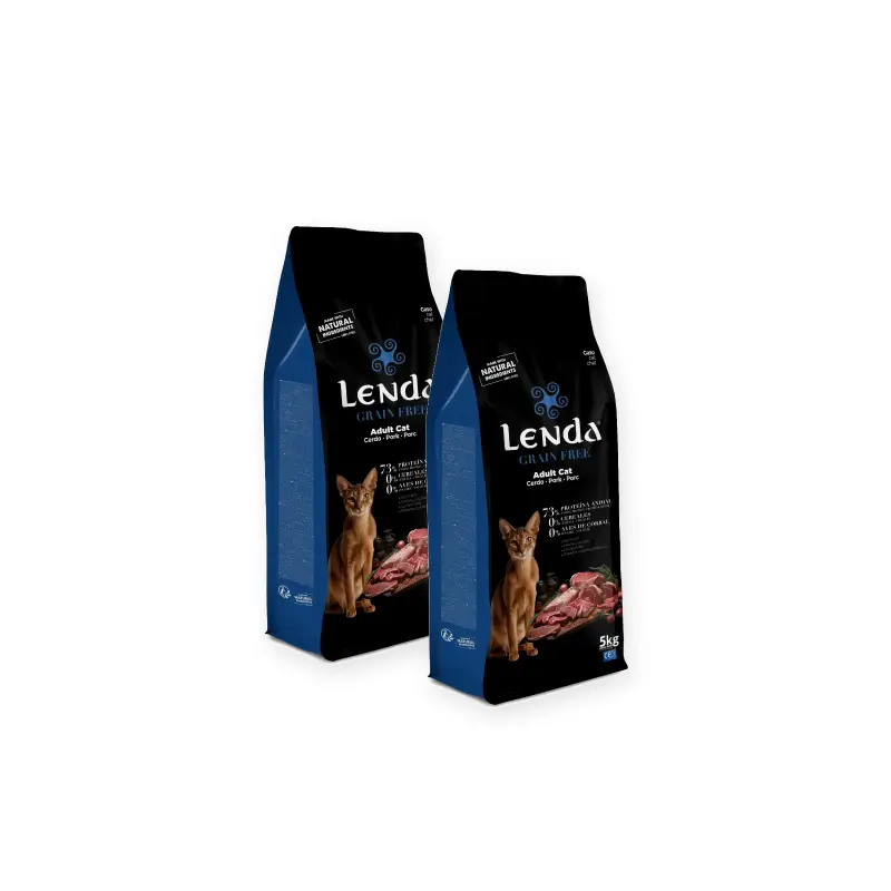 Lenda Adult Cat Pork GF Pack 2 x 5 kg