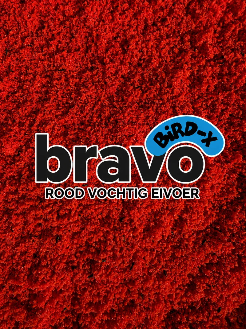 Aliment humide pour œufs rouges Bravo 20 kg - Bird-X avec Italie