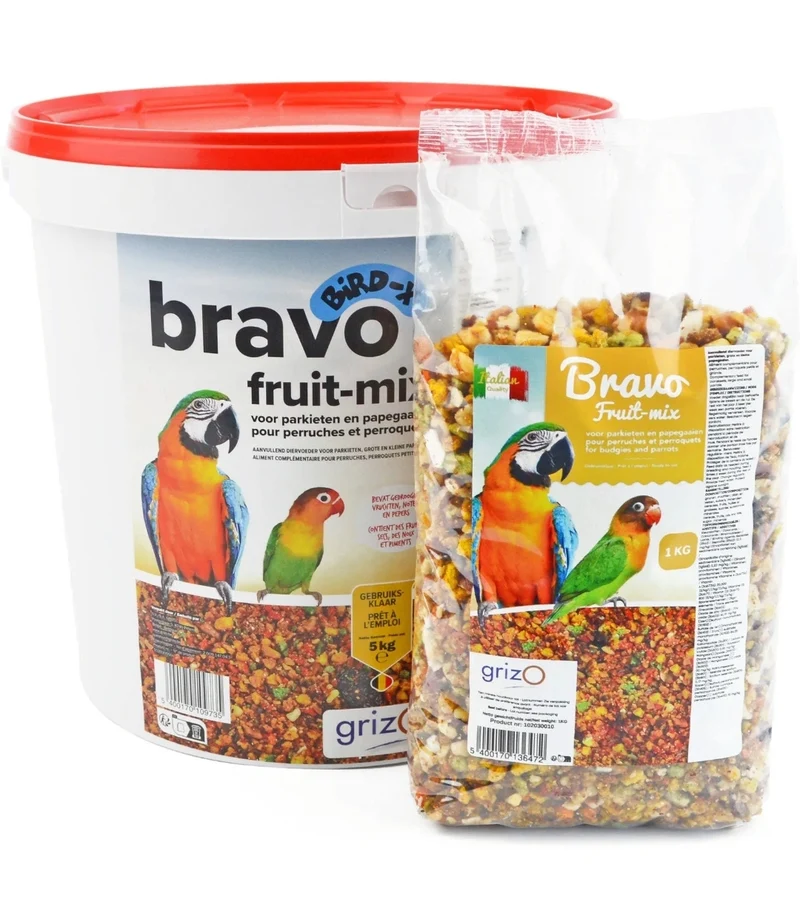Bravo Fruit Mix Grossier 1kg (emballage d'origine)