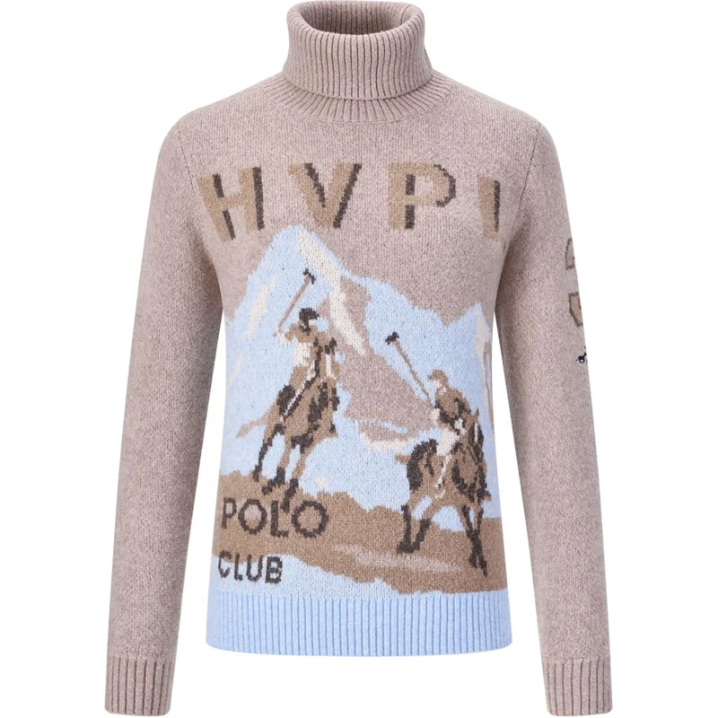 HV Polo Pull à Col HVPHarper Naturel