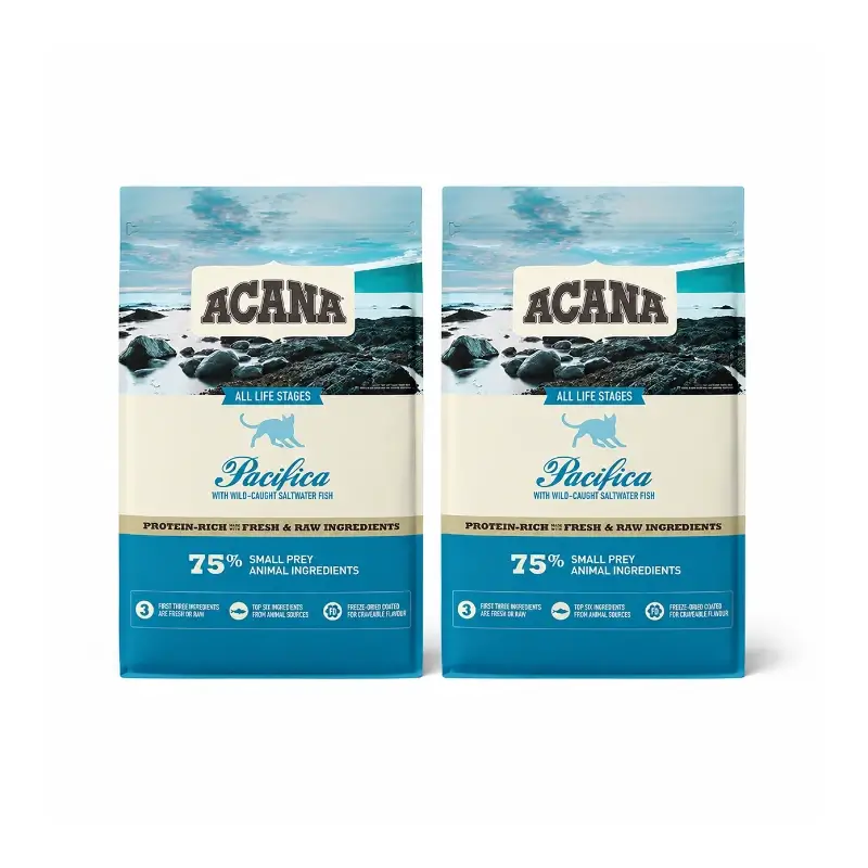 Acana Feline Adult Pacifica 4,5 Kg cat food pack 2