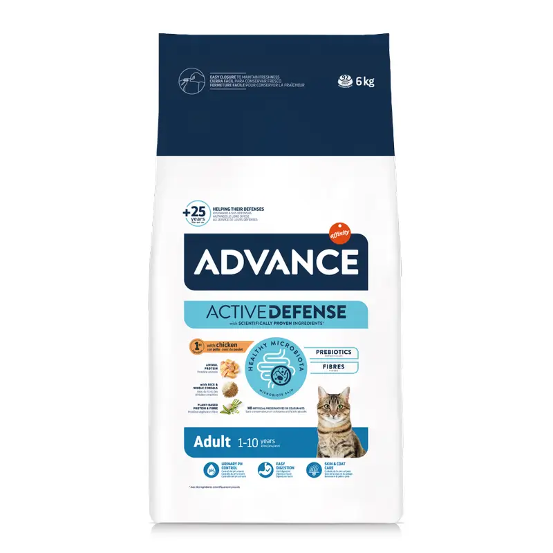 Advance Cat Food, With Chicken, Superpremium, 6 kg