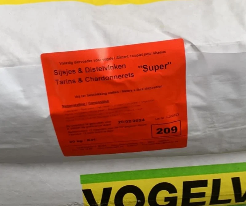 Tarins & Chardonnerets "Super" 20kg
