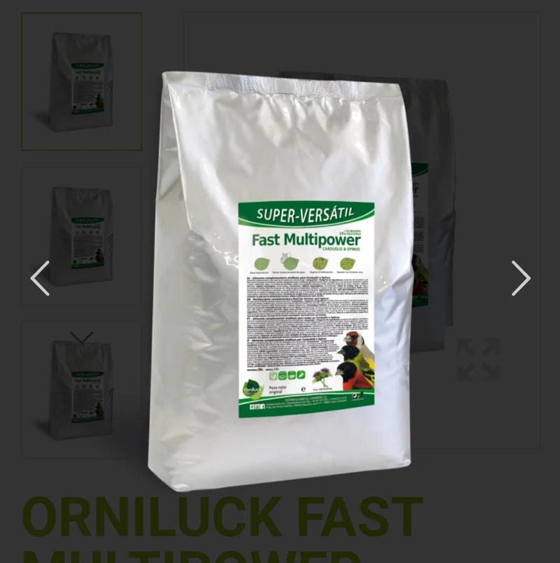 Multi-aliments rapide Carduelis et Spinus 1 kg (emballé) - Green Eggfood
