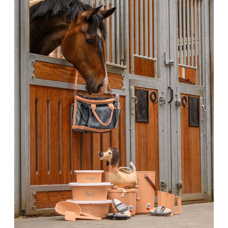 Waldhausen Brosse Douce Flex Crin de Cheval Peach/Chrome Grey