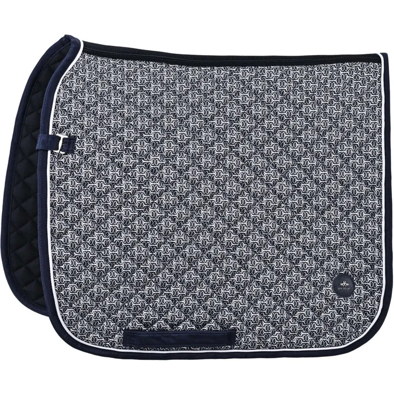 HV Polo Tapis de Selle HVPPilar Print Dressage Marin
