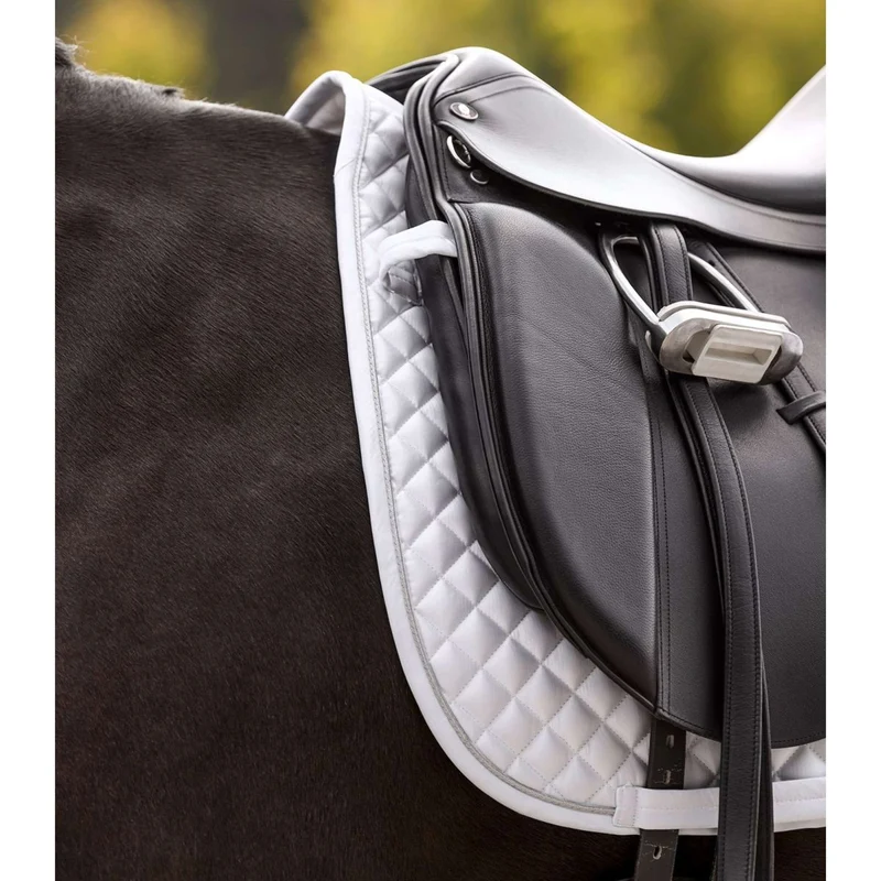 Waldhausen Tapis de Selle Felix Glam Polyvalent Blanc