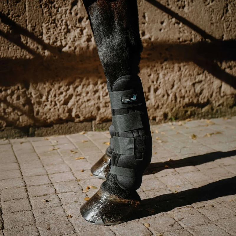EQUITHÈME Protèges-Tendons Cool&Dry Noir