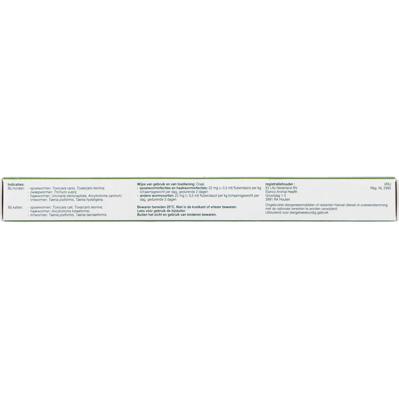 Flubenol KH Injecteur de pâte vermifuge Chien/Chat