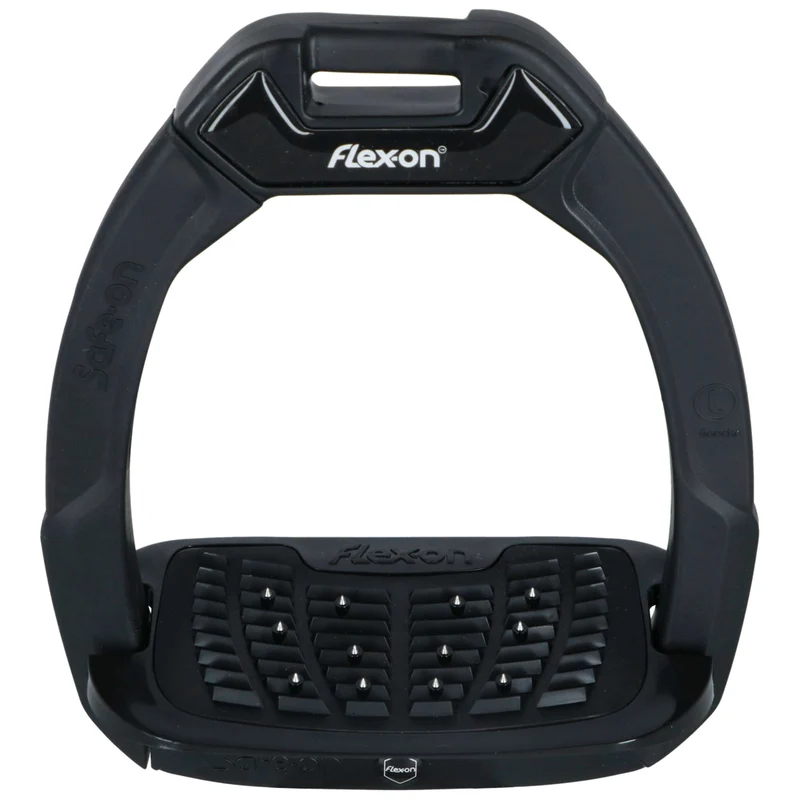 Flex-On Etriers de Sécurité Safe-On Inclined Ultra Grip Noir/Noir/Noir
