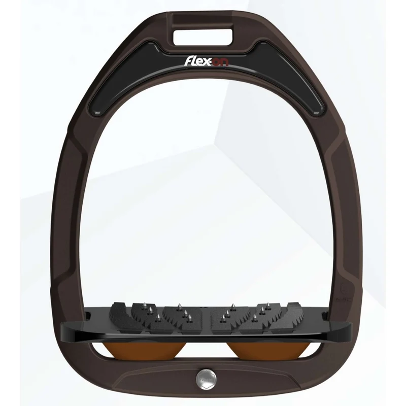 Flex-On Etriers Green Composite Inclined Ultra Grip Marron/Noir/Marron