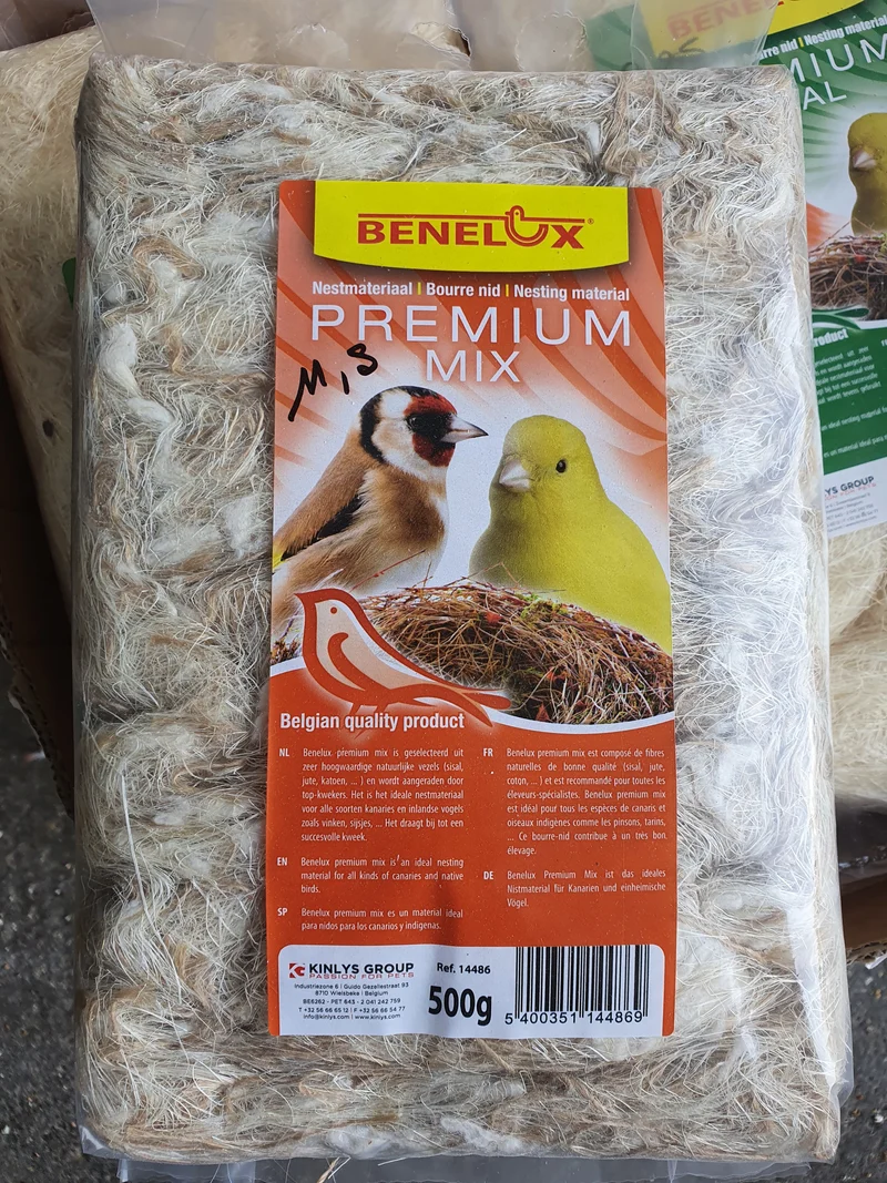 Mélange Premium - Matériau pour nid 500 grammes