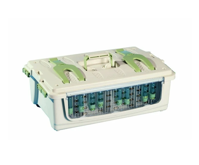 Boîte de transport en plastique Safari (4 pièces avec couvercle)