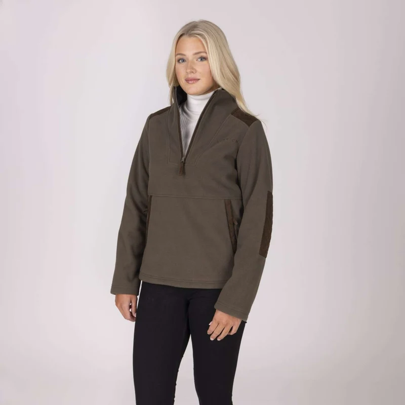 Aubrion by Shires Pull Heritage Fleece Olive foncé