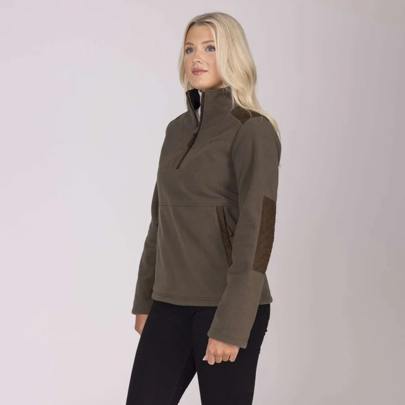 Aubrion by Shires Pull Heritage Fleece Olive foncé
