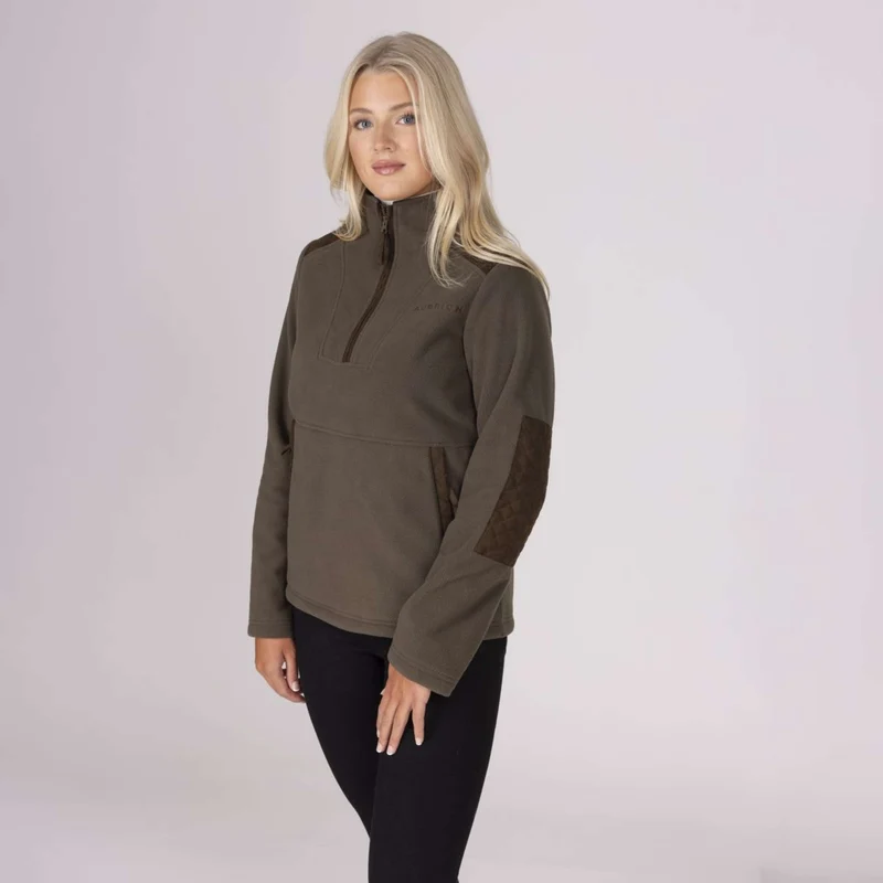 Aubrion by Shires Pull Heritage Fleece Olive foncé