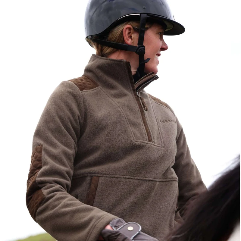 Aubrion by Shires Pull Heritage Fleece Olive foncé