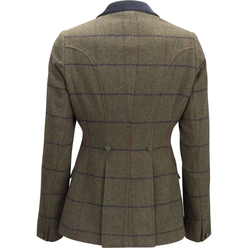 Aubrion by Shires Veste de Concours Saratoga Spruce Vert Check