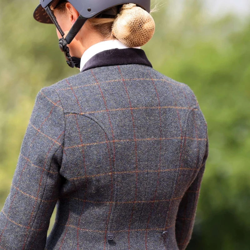Aubrion by Shires Veste de Concours Saratoga Juniper Navy Check