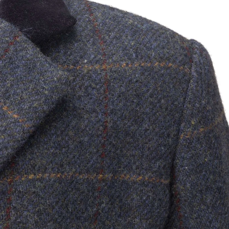 Aubrion by Shires Veste de Concours Saratoga Enfants Juniper Navy Check