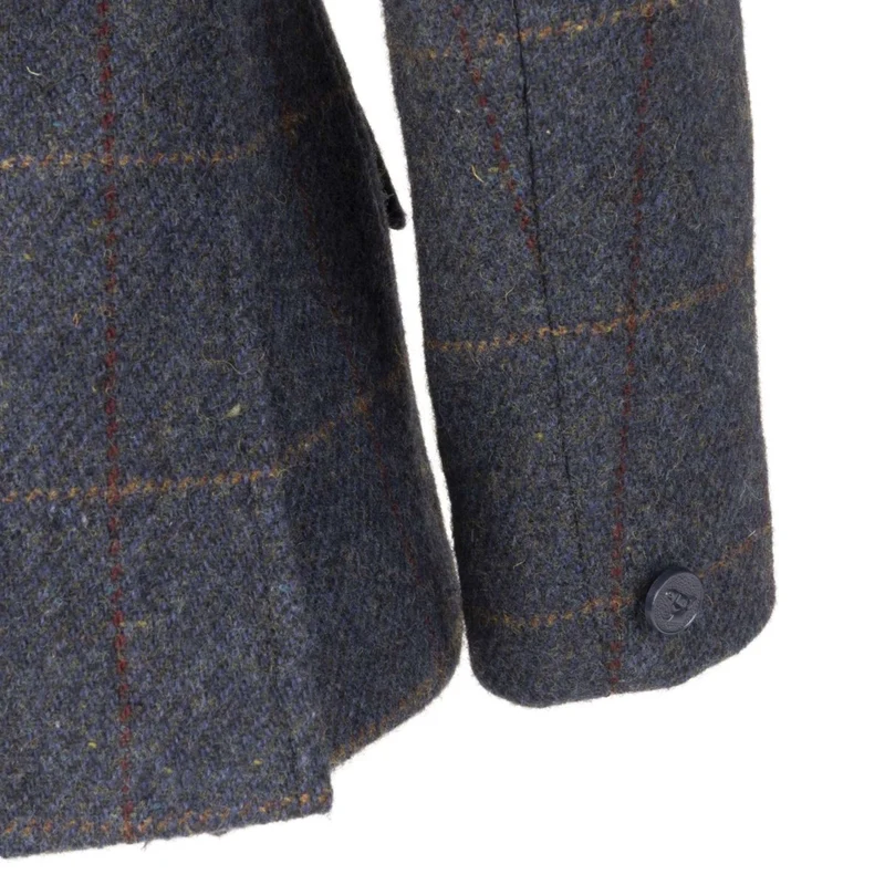 Aubrion by Shires Veste de Concours Saratoga Enfants Juniper Navy Check