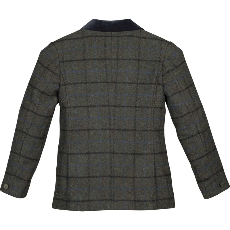 Aubrion by Shires Veste de Concours Saratoga Enfants Vert foncé Check