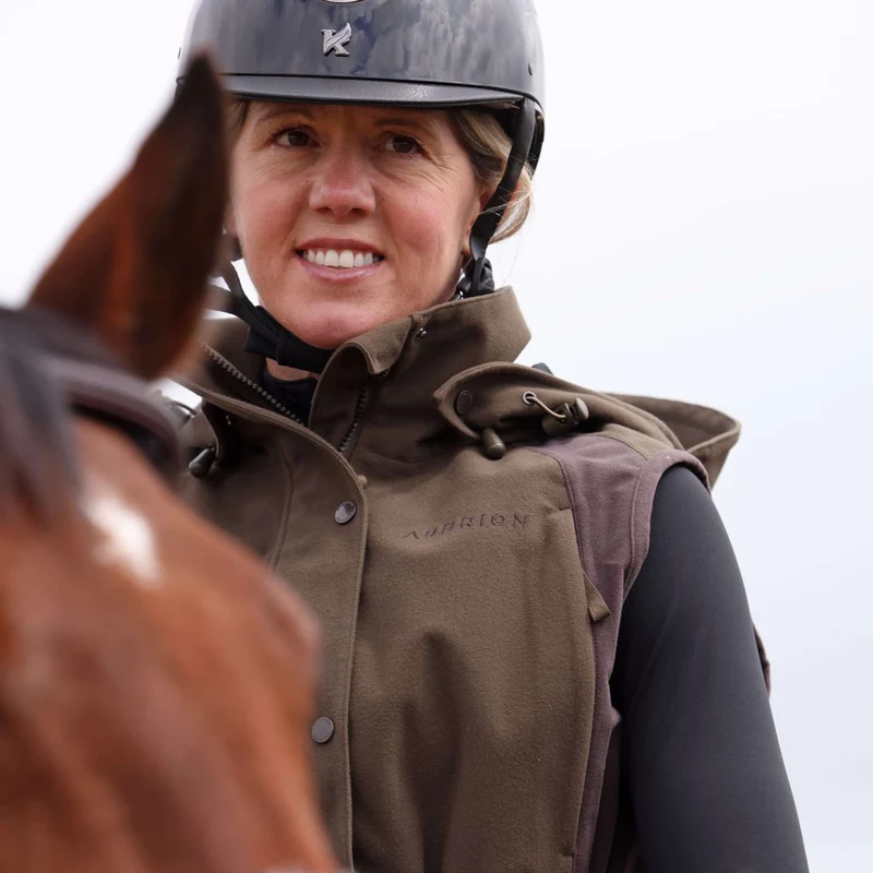 Aubrion by Shires Bodychauffant Heritage Olive foncé
