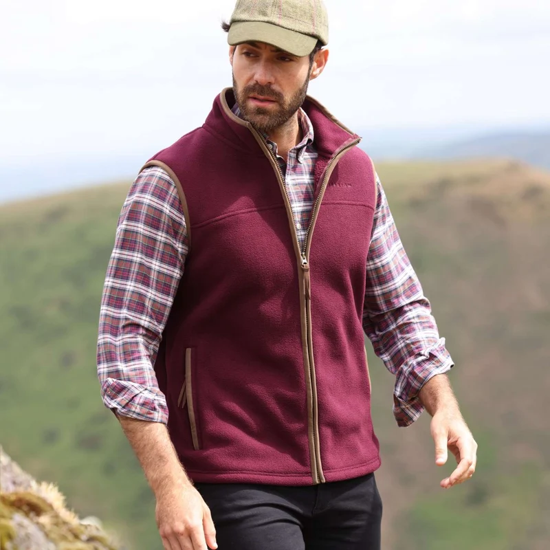 Aubrion by Shires Bodychauffant Original Fleece Maroon Red