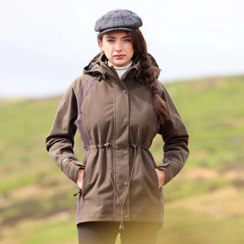 Aubrion by Shires Veste Heritage Olive foncé