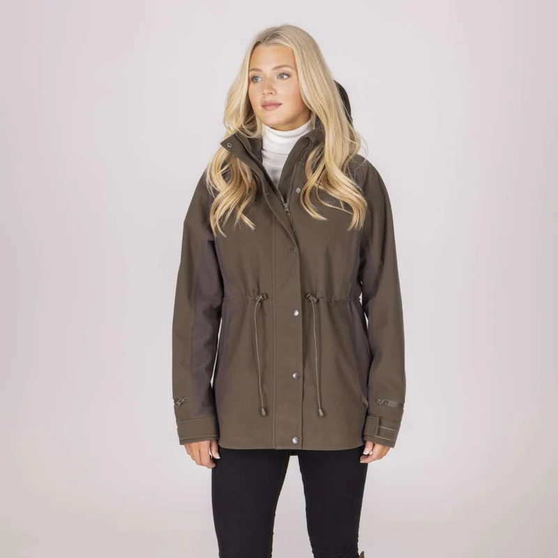 Aubrion by Shires Veste Heritage Olive foncé