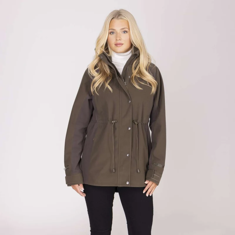 Aubrion by Shires Veste Heritage Olive foncé