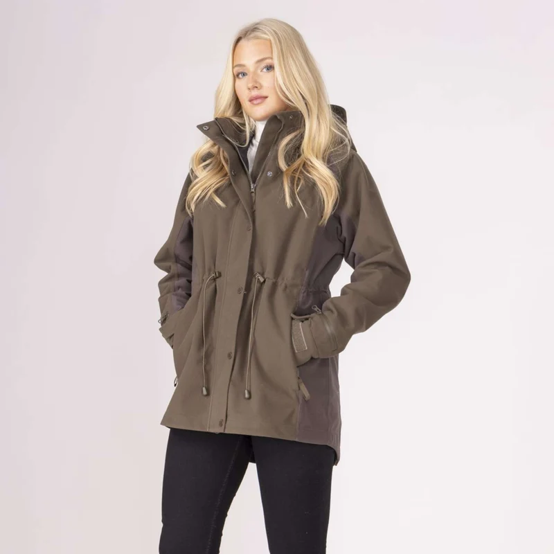 Aubrion by Shires Veste Heritage Olive foncé