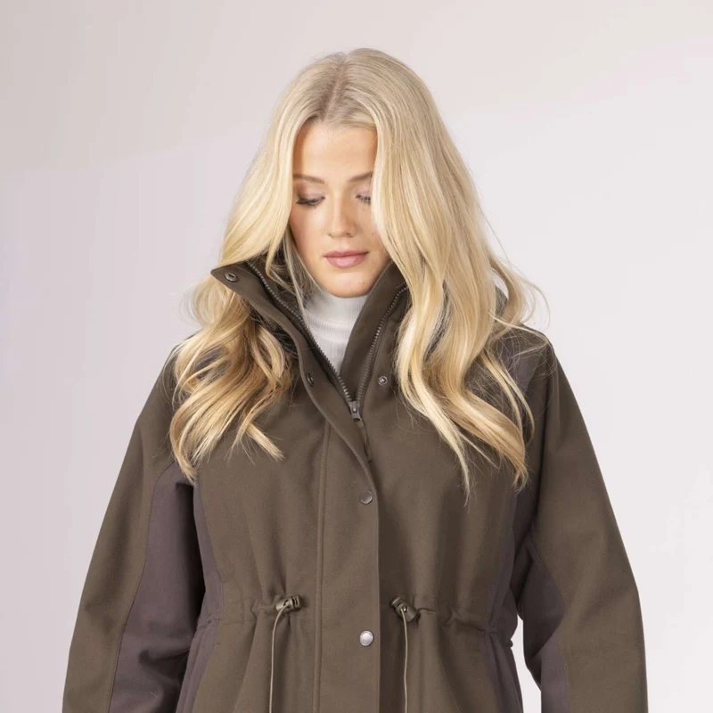 Aubrion by Shires Veste Heritage Olive foncé