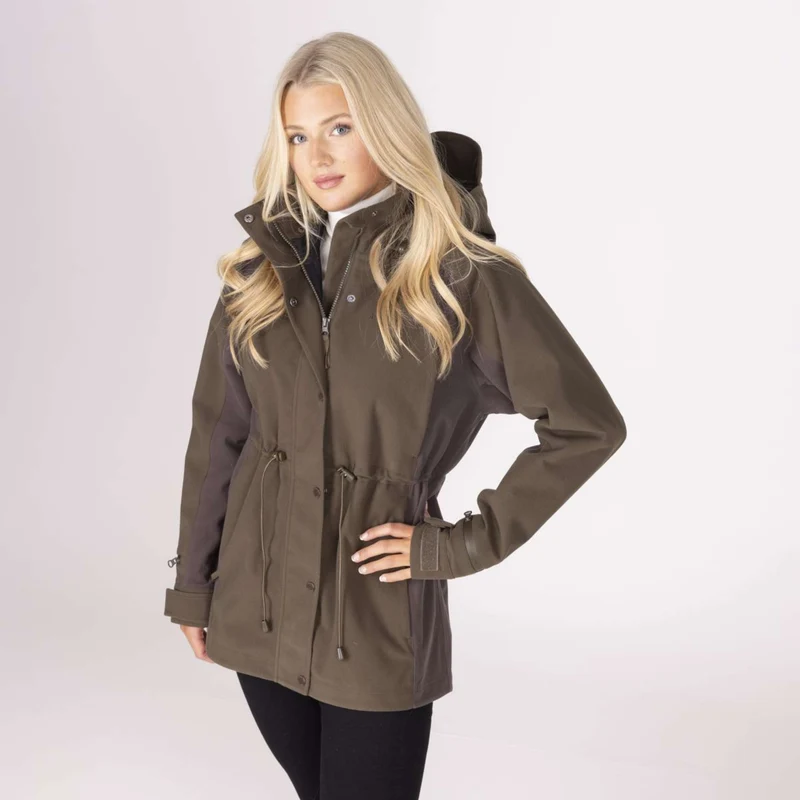 Aubrion by Shires Veste Heritage Olive foncé