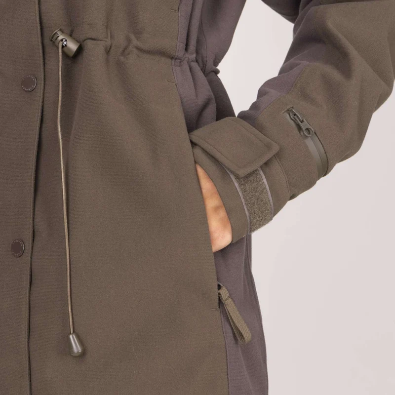 Aubrion by Shires Veste Heritage Olive foncé