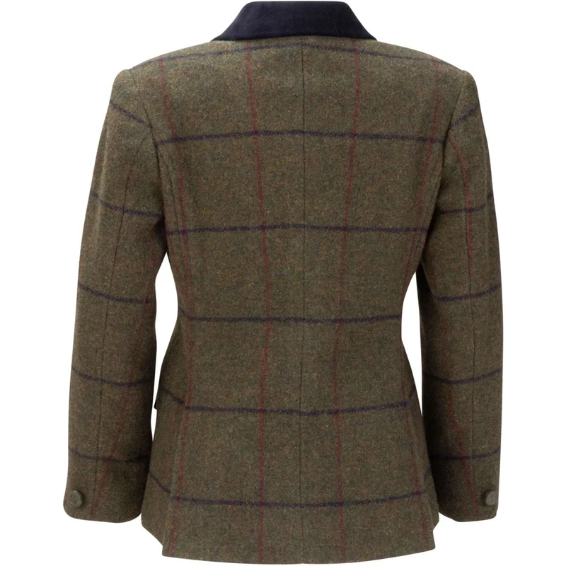 Aubrion by Shires Veste de Concours Saratoga Enfants Spruce Vert Check