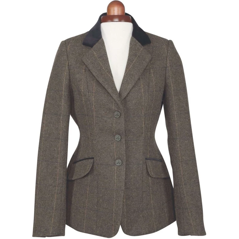 Aubrion by Shires Veste de Concours Saratoga Vert Check