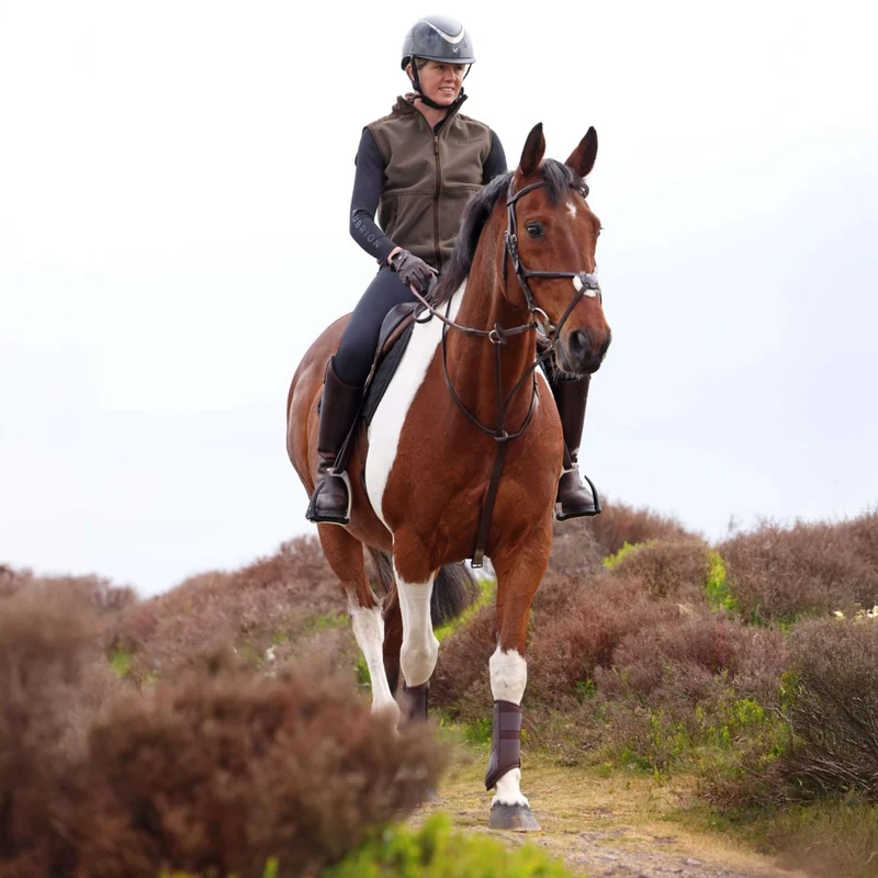 Aubrion by Shires Bodychauffant Heritage Fleece Olive foncé