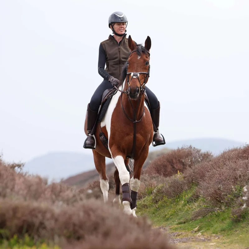Aubrion by Shires Bodychauffant Heritage Fleece Olive foncé