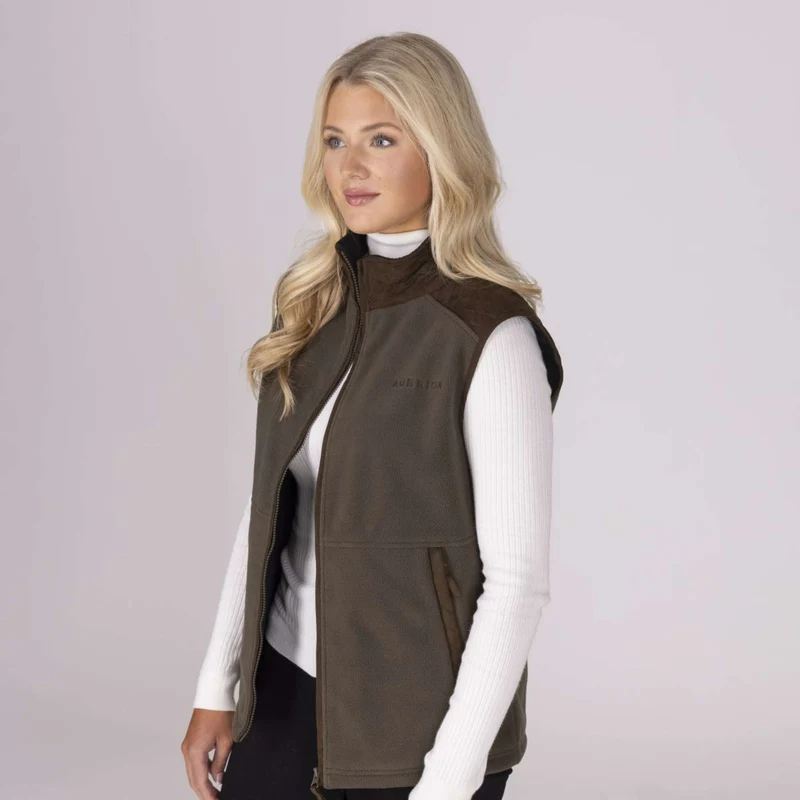 Aubrion by Shires Bodychauffant Heritage Fleece Olive foncé