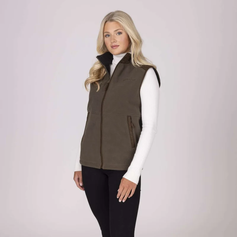 Aubrion by Shires Bodychauffant Heritage Fleece Olive foncé