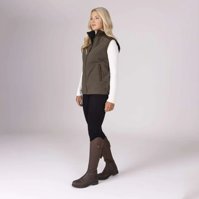 Aubrion by Shires Bodychauffant Heritage Fleece Olive foncé