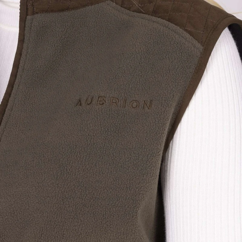 Aubrion by Shires Bodychauffant Heritage Fleece Olive foncé
