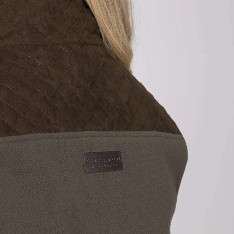 Aubrion by Shires Bodychauffant Heritage Fleece Olive foncé