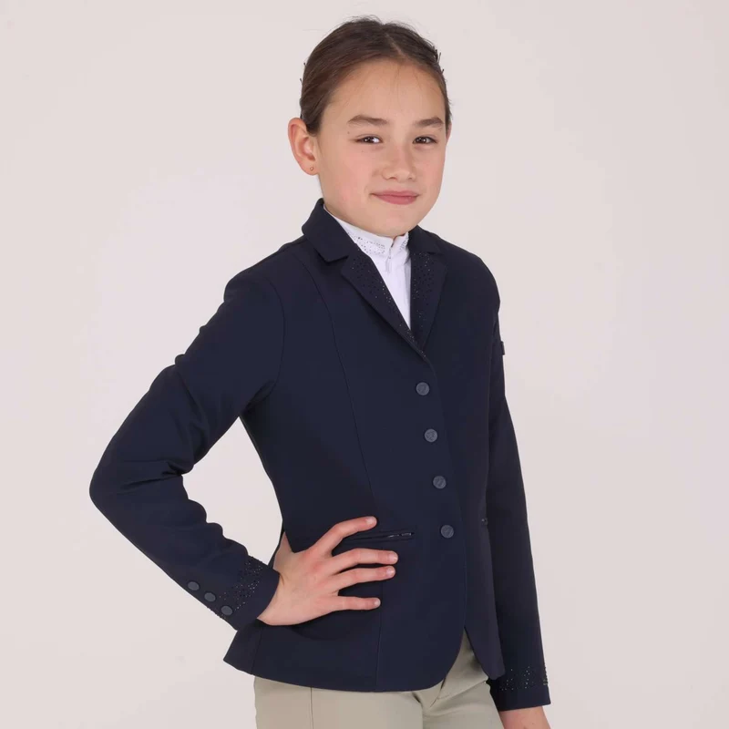 Aubrion by Shires Veste de Concours Optima GX Enfants Marin