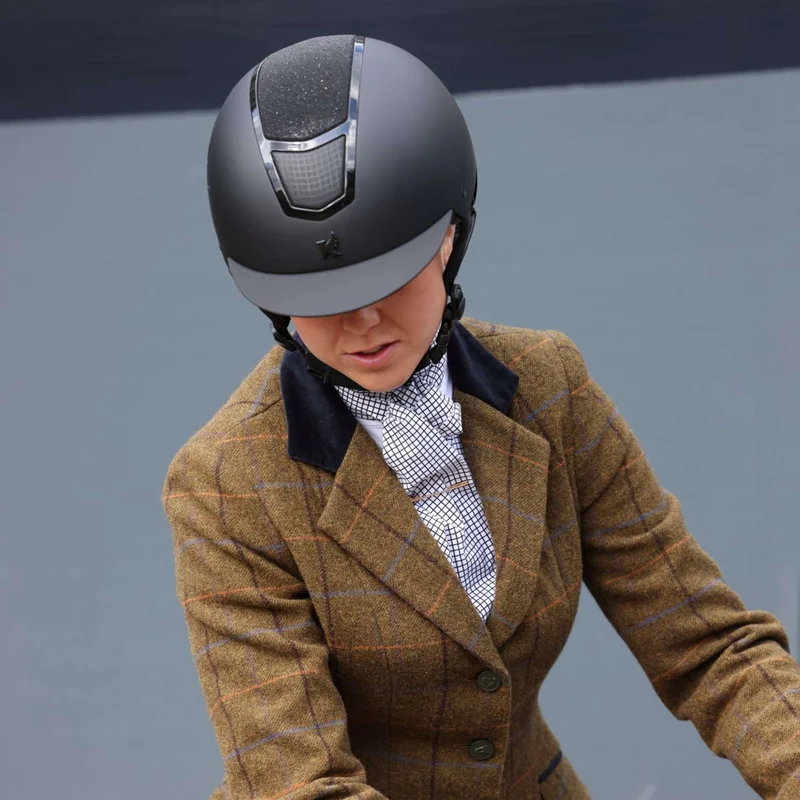 Aubrion by Shires Veste de Concours Saratoga Chêne Brun Check