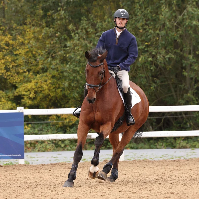 Aubrion by Shires Pull Original Fleece Hommes Marin