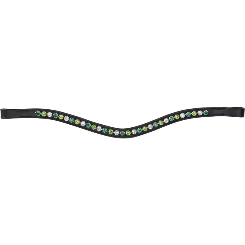 Velociti by Shires Frontal GARA Green Diamante Noir