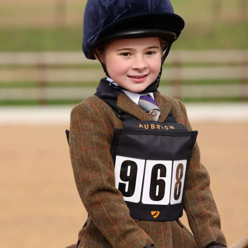 Aubrion by Shires Veste de Concours Saratoga Enfants Rouille Check