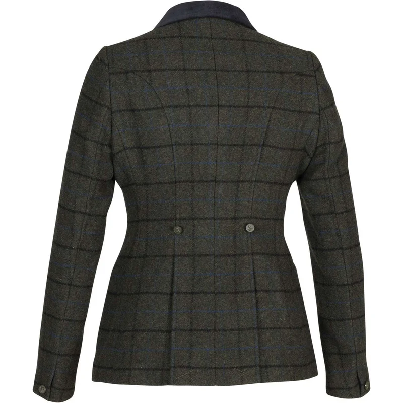 Aubrion by Shires Veste de Concours Saratoga Vert foncé Check